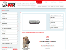 Tablet Screenshot of mrs.cz